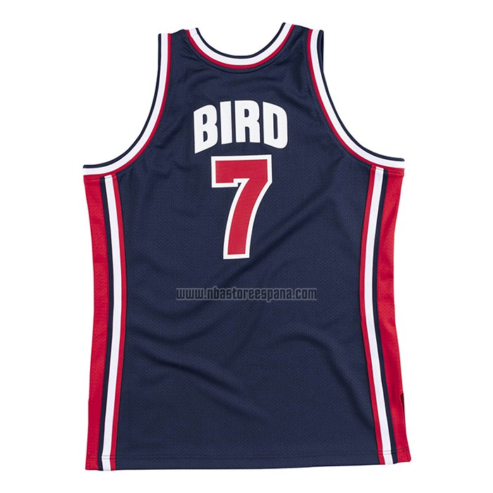 Camiseta USA 1992 Larry Bird NO 7 Negro